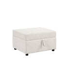 84.7" Sectional Sofa Convertible Pull-out Bed