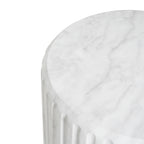 Outdoor Cicci Carved Side Table