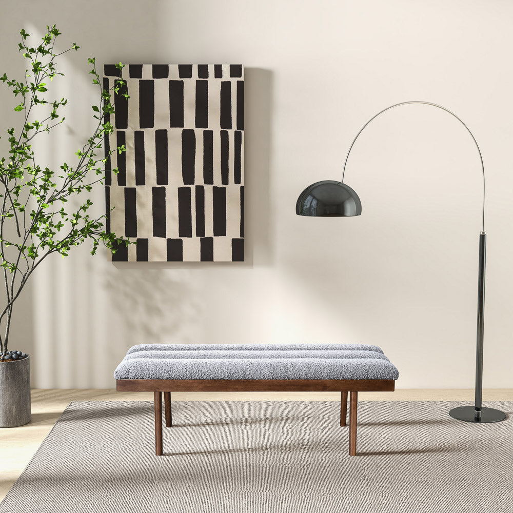 Troni Light Upholstered Bench