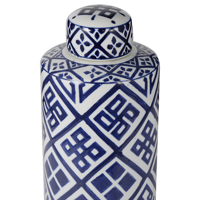 D6.3x13.8" Valora Ceramic Jar