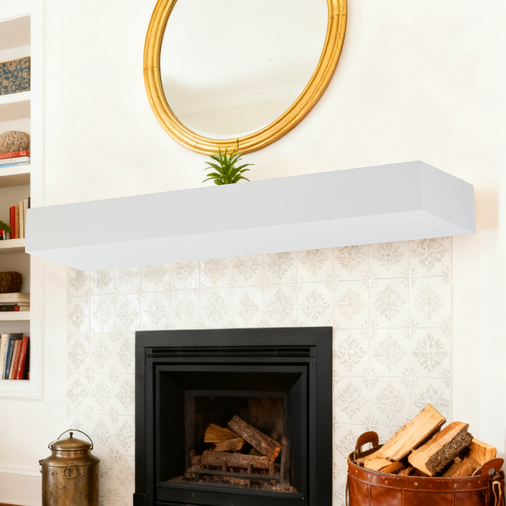 60" Paulownia Fireplace Mantel