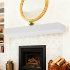 60" Paulownia Fireplace Mantel