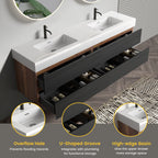 Grace 72'' Bathroom Vanity with Matt