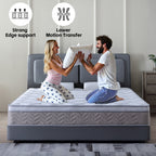 12" Mattress CertiPUR-US Certified Hybrid Memory Foam Pocket Spring Mattresses