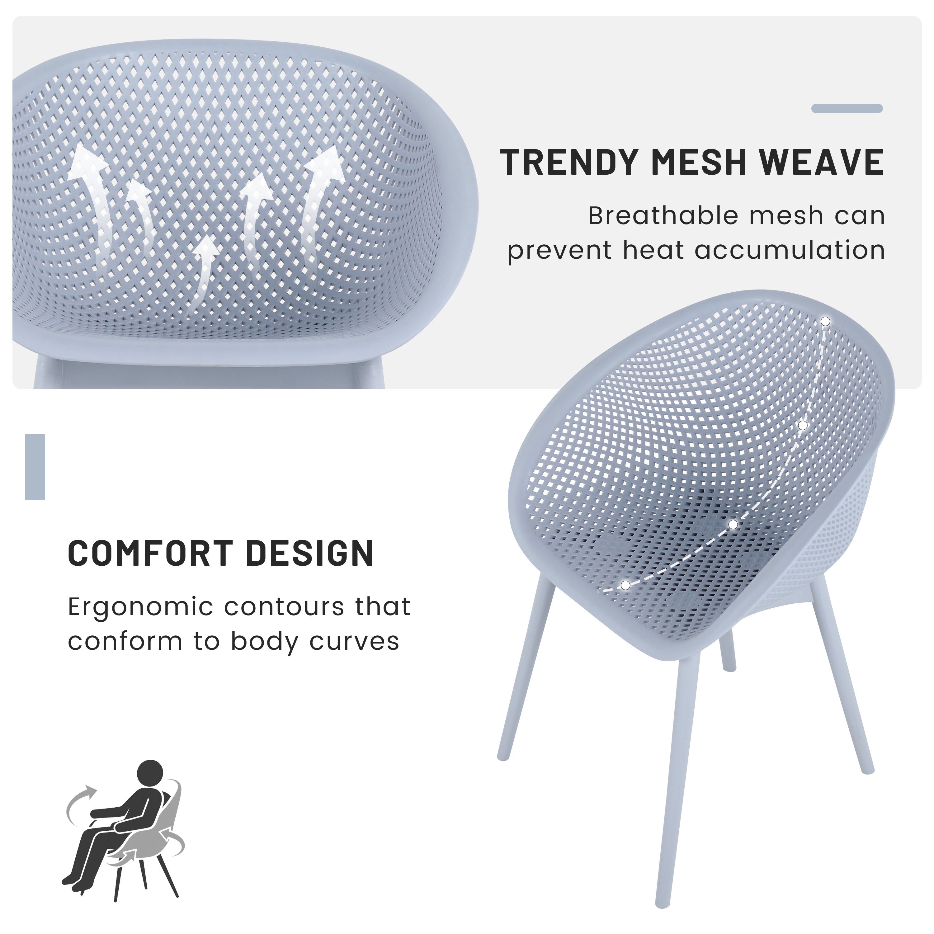 Summer 2-Pack Light Baby Patio Furniture Set