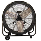 24 In. Heavy Duty Metal Industrial Drum Fan