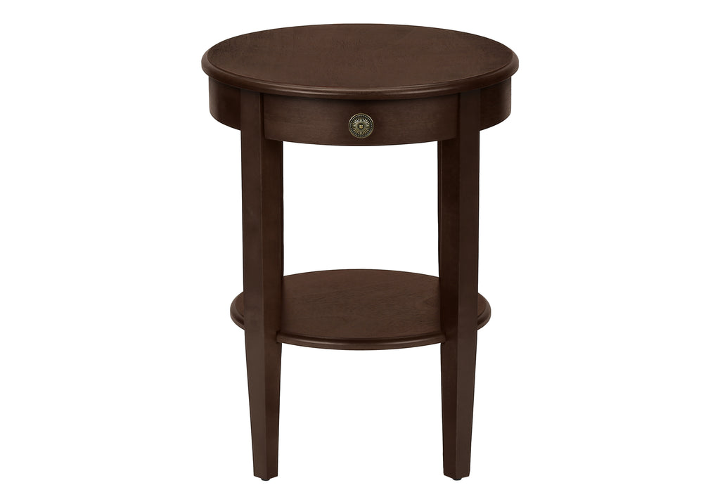 2-Tier Round Accent Table