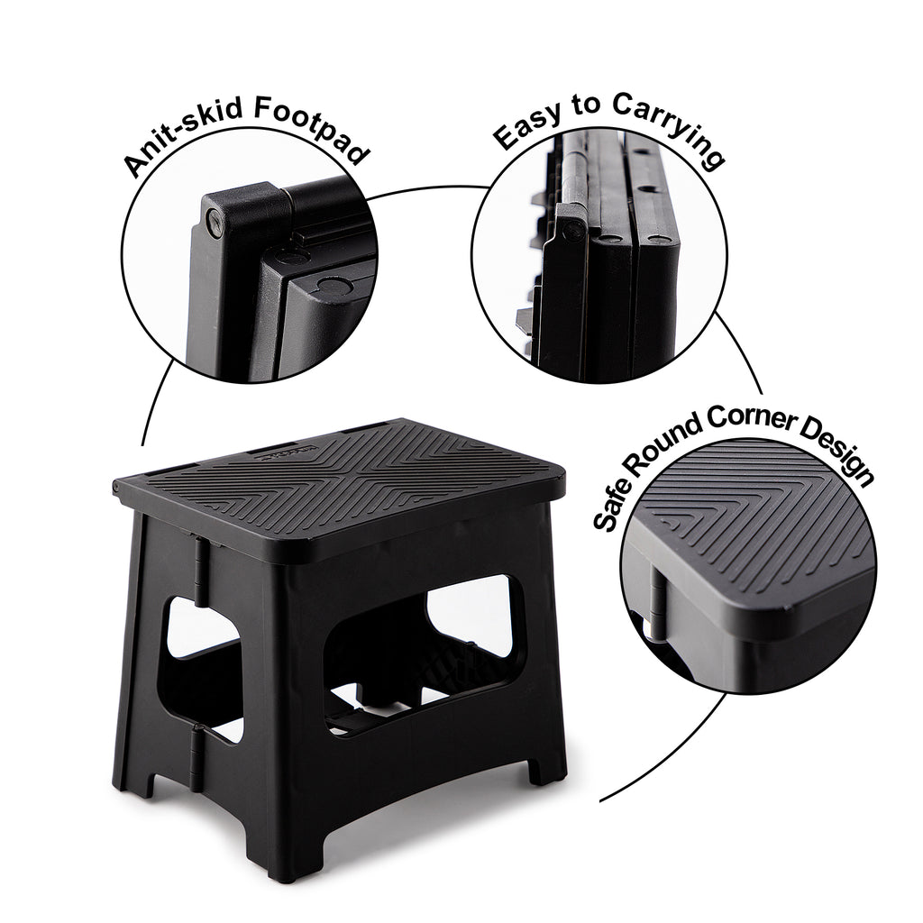 9In Folding Step Stool