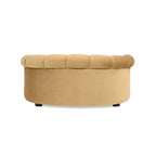 Halle 35.5" Rolled Arm Channel-Tufted Dog Sofa Bed