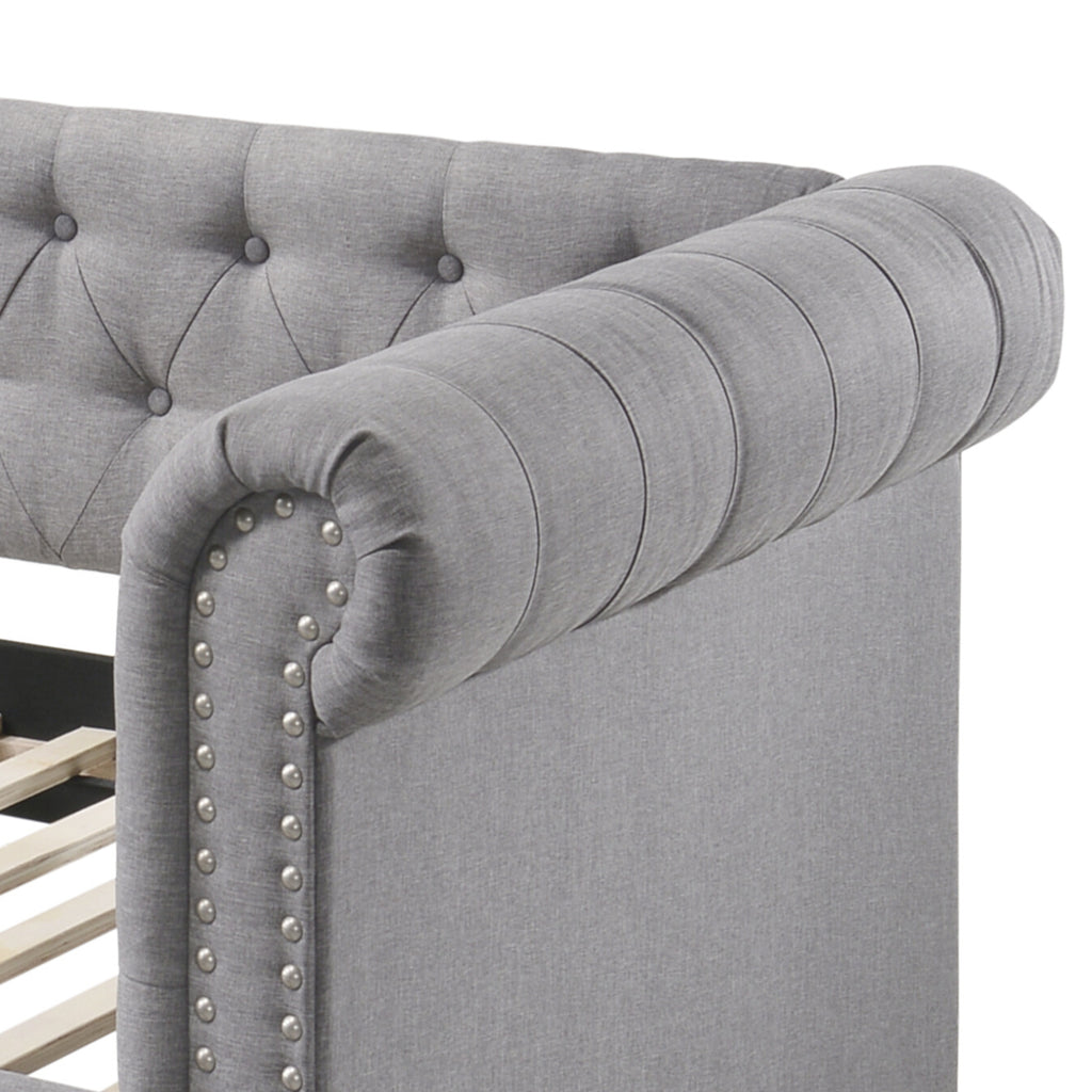 Justice Smoke Sofa Bed