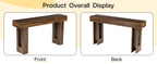 63" Long Farmhouse Console Table