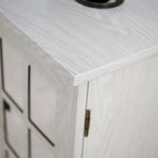 45" Wide Storage Cabinet with 3 Mirrored Acrylic Doors