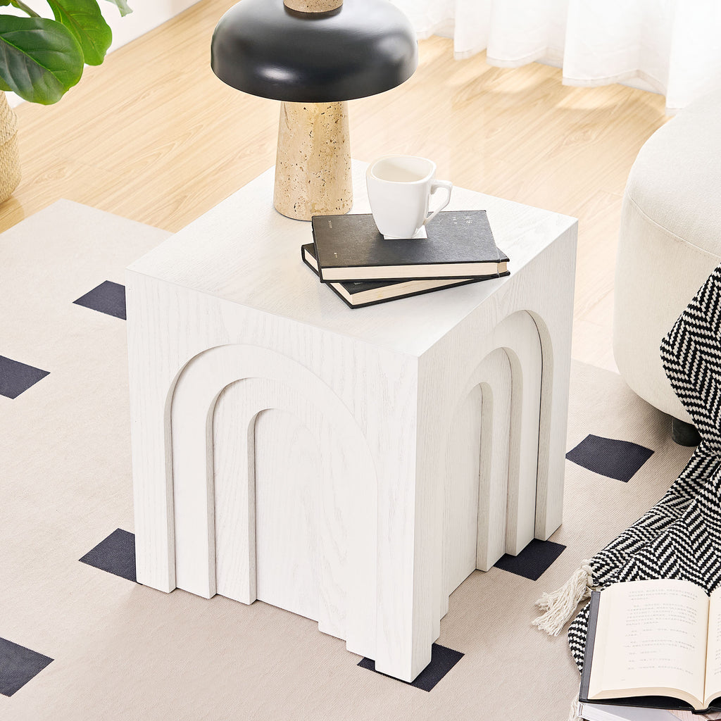 15.74'' Square Side Table