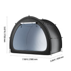 Outdoor Bike Storage Tent – Fan-Shaped & Waterproof for 4 to 5 Bikes