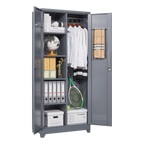 Gray And Heavy Duty Storage Cabinet