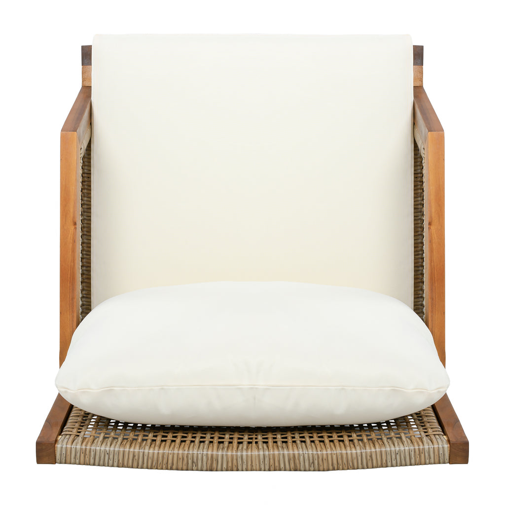 Acacia Wood Patio Furniture Club Chair
