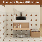 24" Floating Bathroom Vanity with Matte Finish