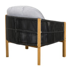 Grotta Outdoor Wood Club Chair