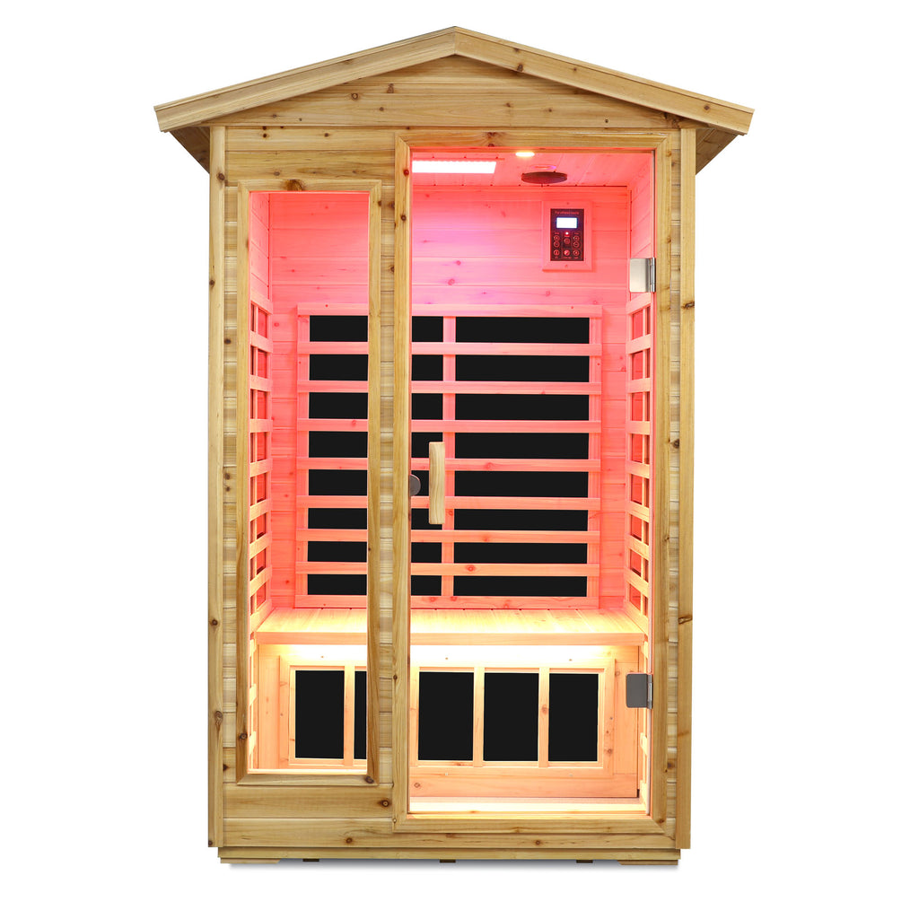 Two Person Far Infrared Outdoor Sauna Room