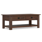 Monroe Rectangular Coffee Table with Drawers