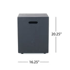Outdoor 50000 BTU Propane Fire Pit - Dark