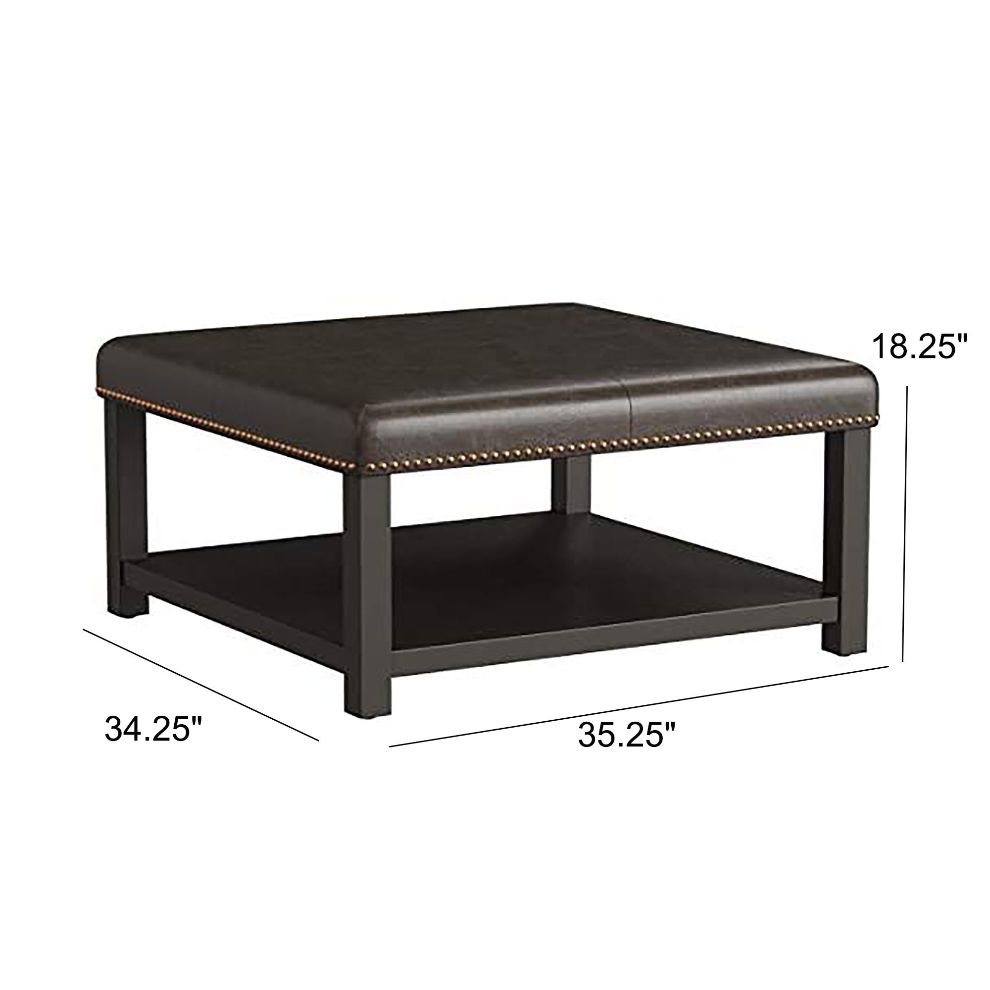 Large Square Ottoman Bench