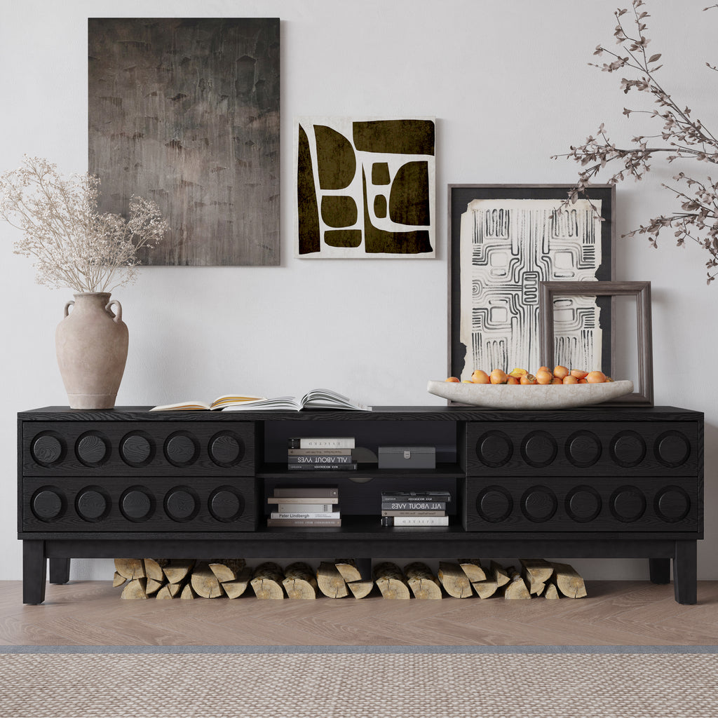 Modern Mid-Century Media Console