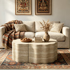 Round Coffee Tables Side Table Set of 2