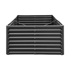 Metal Raised Garden Bed - 8 x 4 x 2 ft Galvanized Planter