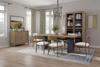 Latte Cresent Chair Set of 2
