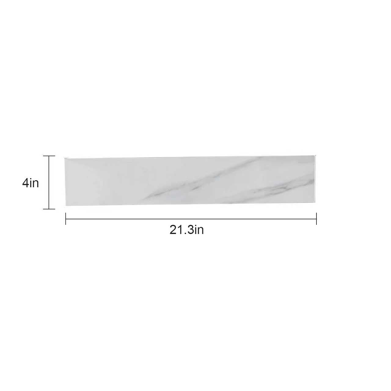 22 Inch Sidesplash for Bathroom Vanity Top