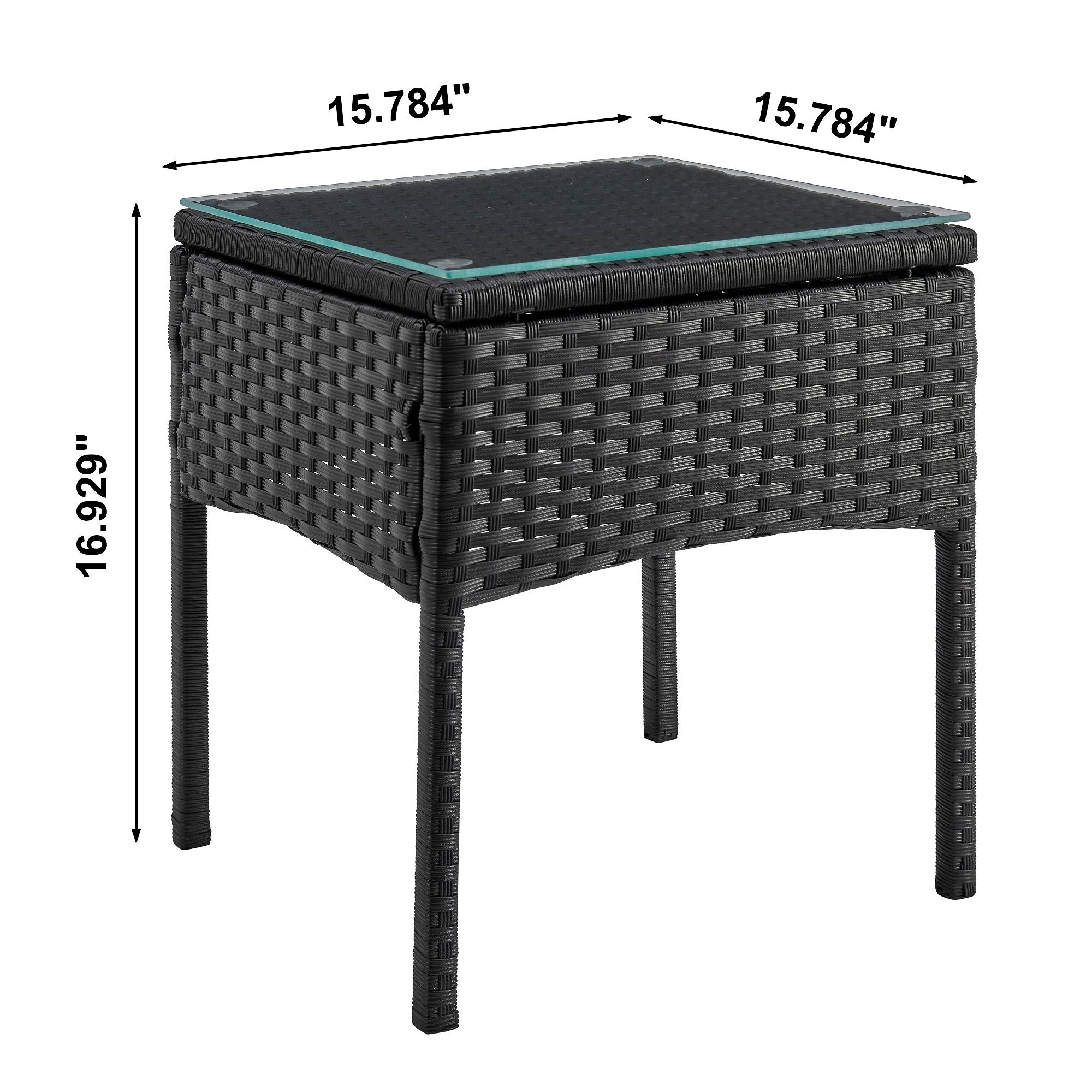 Noli - 3 Piece Outdoor Patio Set