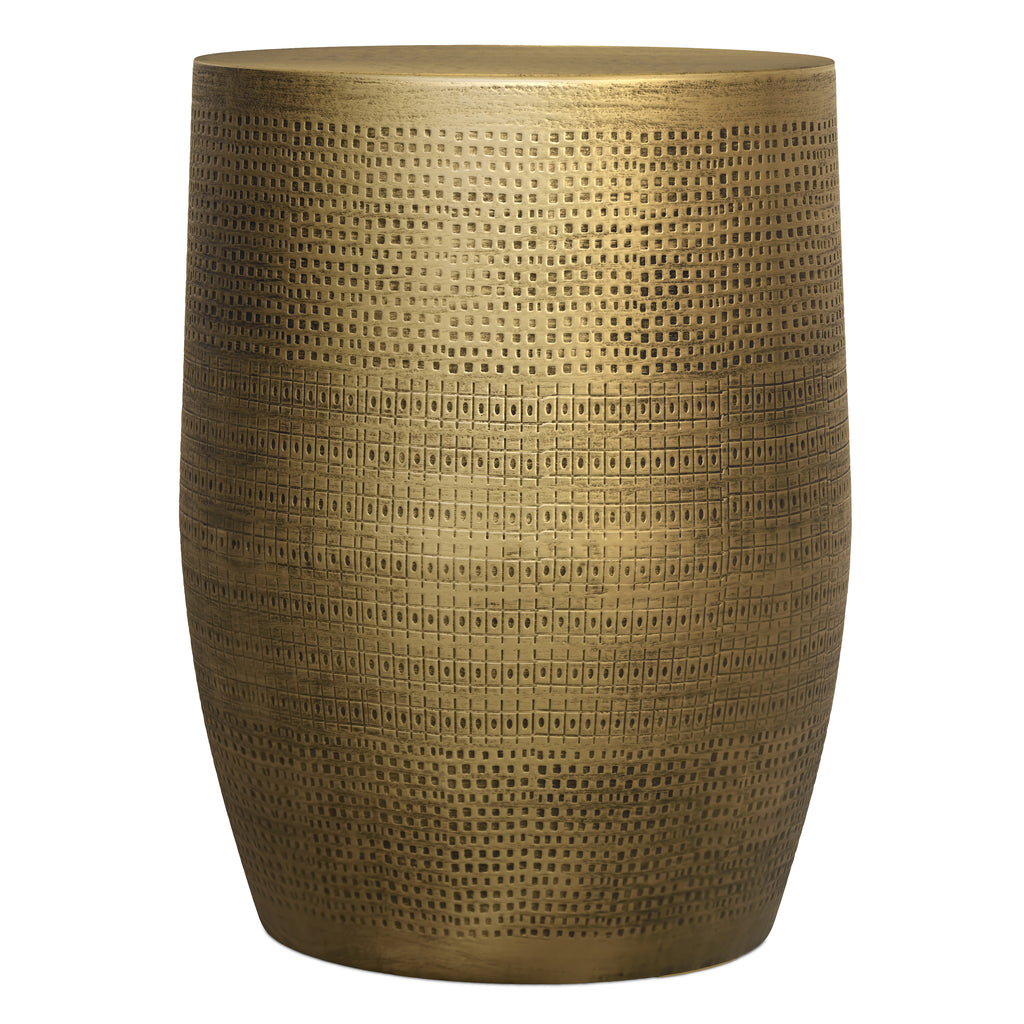 Johnsen 15 Inch Morse Pattern Accent Table