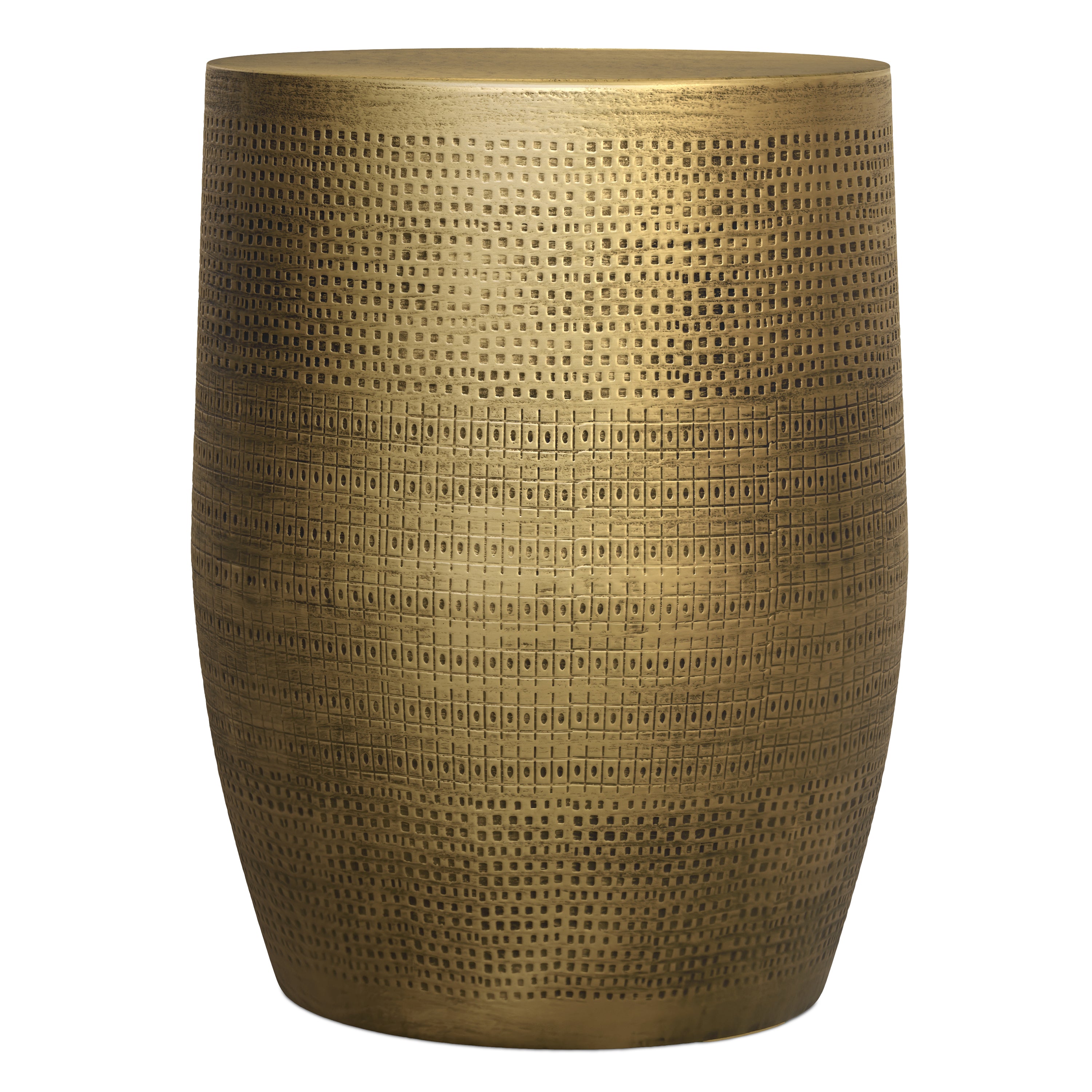 Johnsen 15 Inch Morse Pattern Accent Table