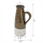 Candia Terracotta Pitcher, Sienna