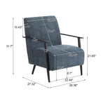 26.38" Modern Accent Chair