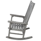 Wooden Oversized Porch Rocker Chair