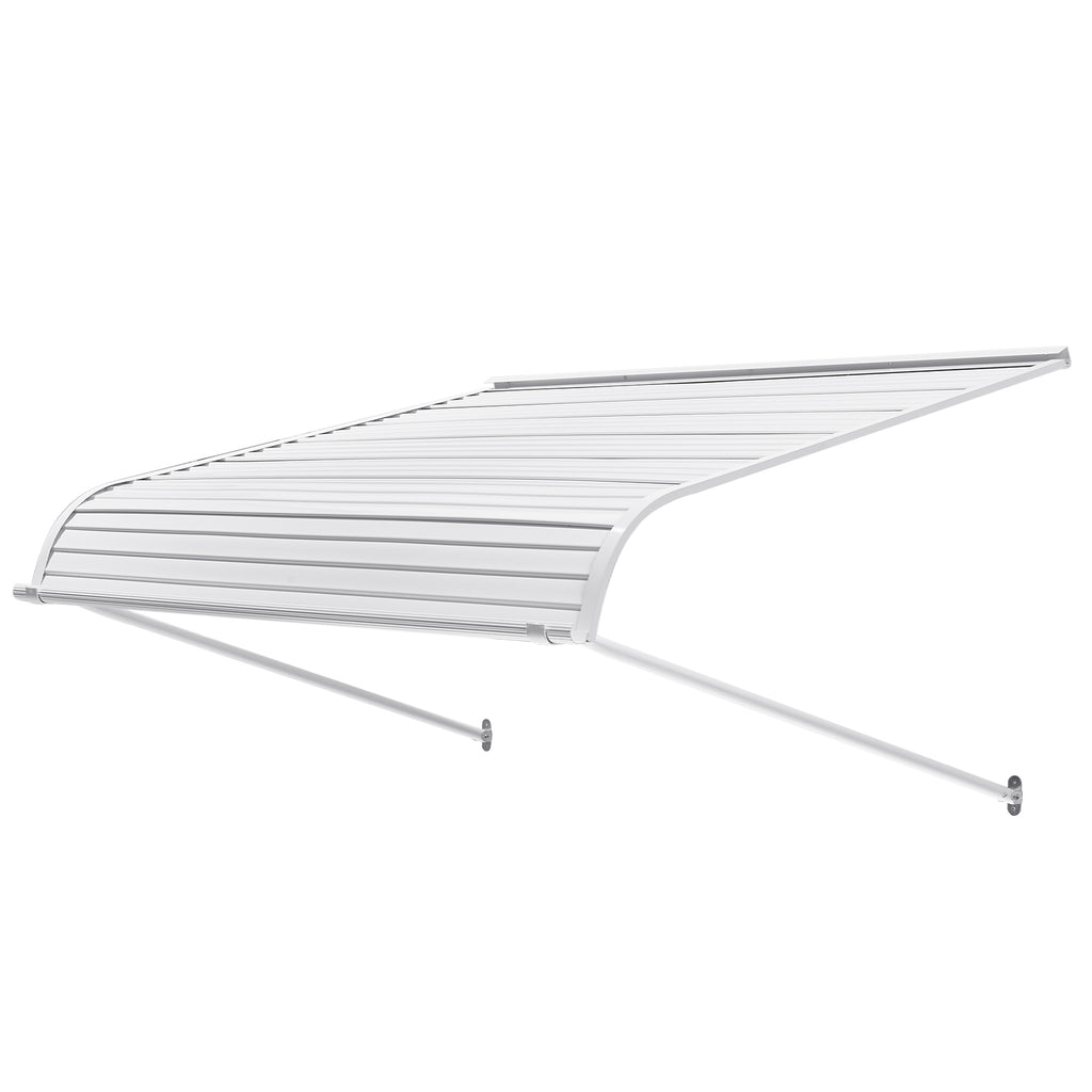 Window Awning Door Canopy 48x42 in Aluminum Alloy