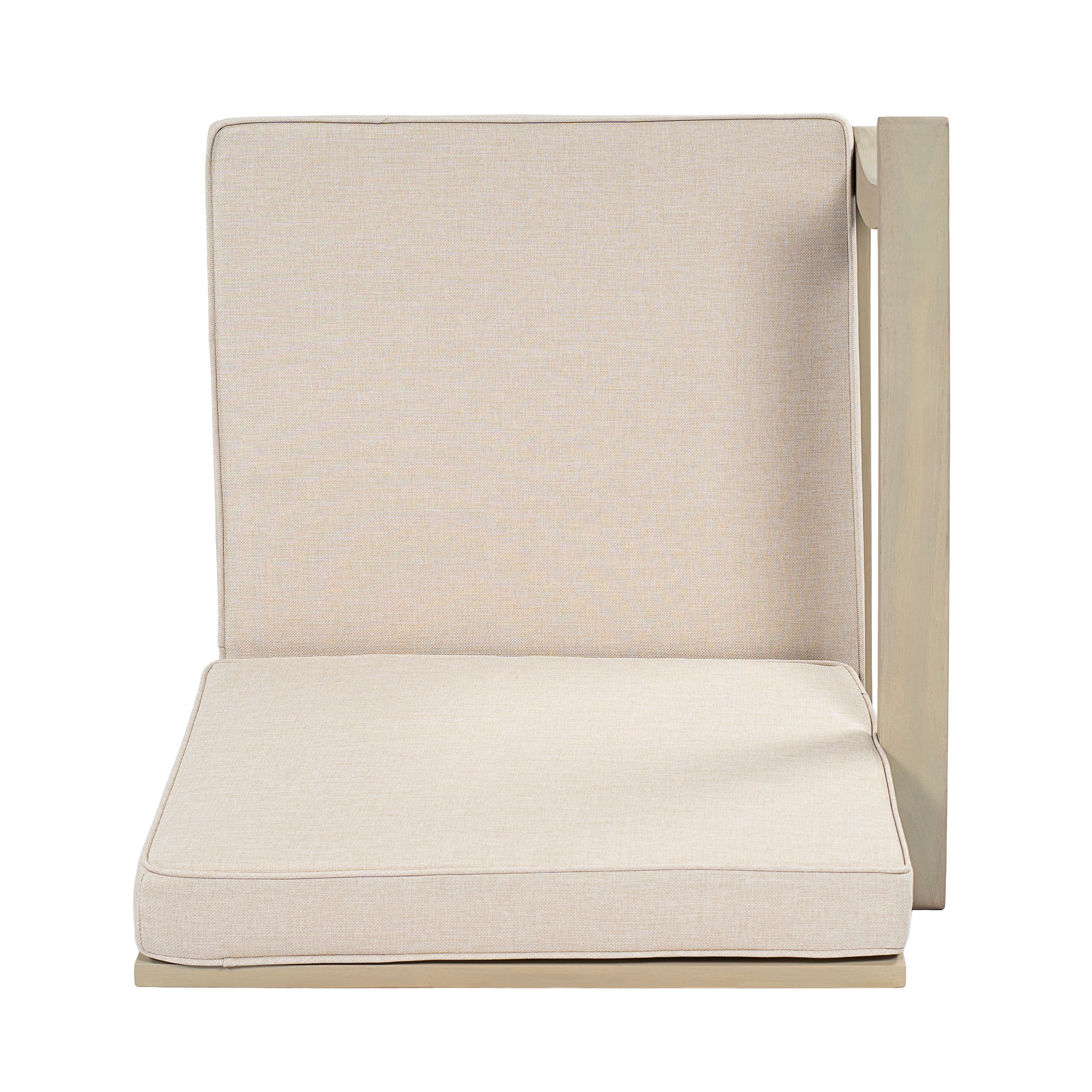 Perla Patio Conversation Set with Sofa, Club Chairs, and Coffee Table