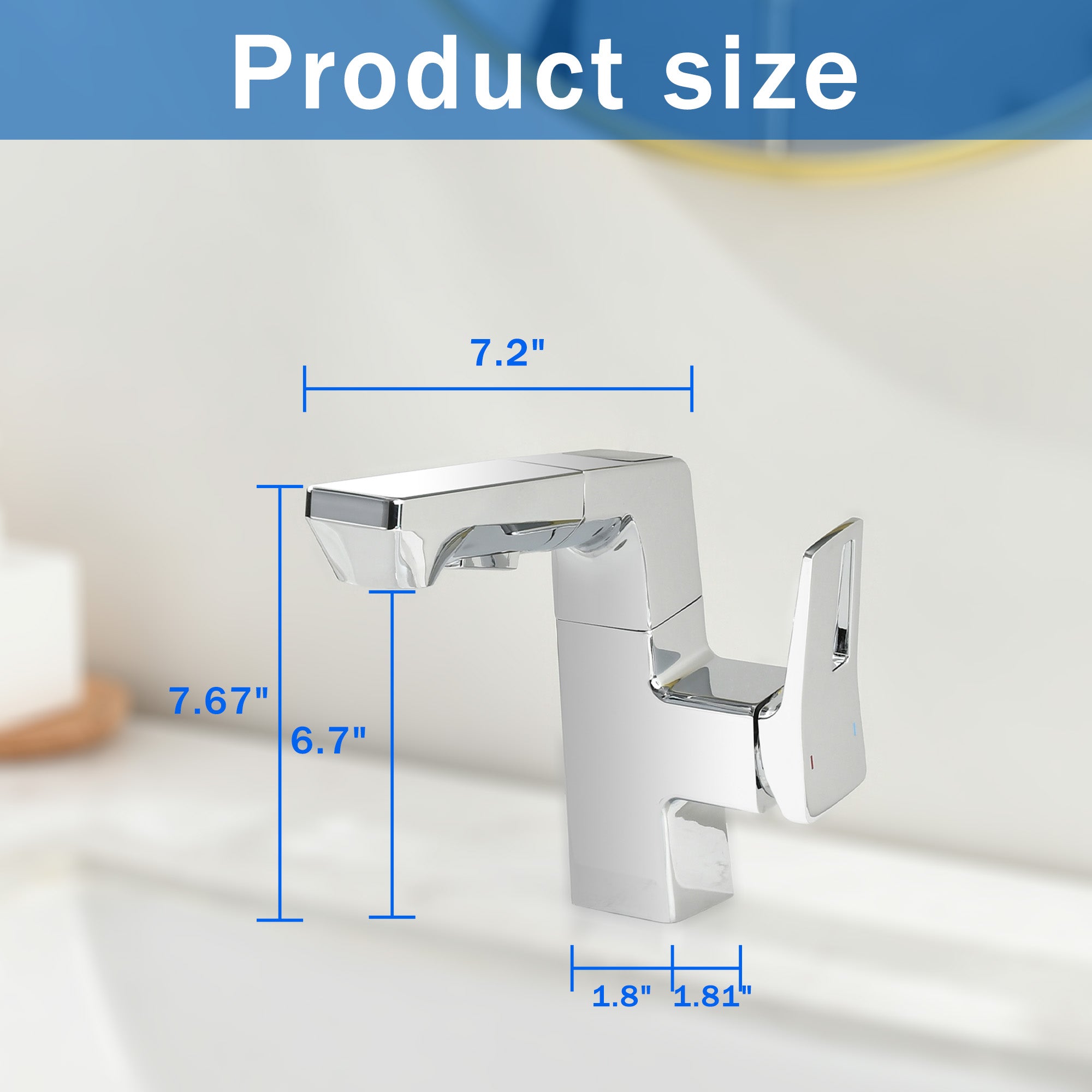 Smart LED Bathroom Faucet