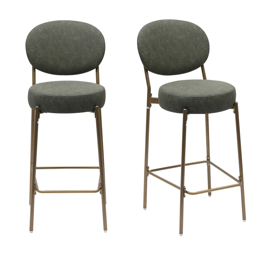 29'' H Upholstered Bar Stools Set of 2