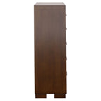 Polk Cappuccino 5-Drawer Bedroom Chest