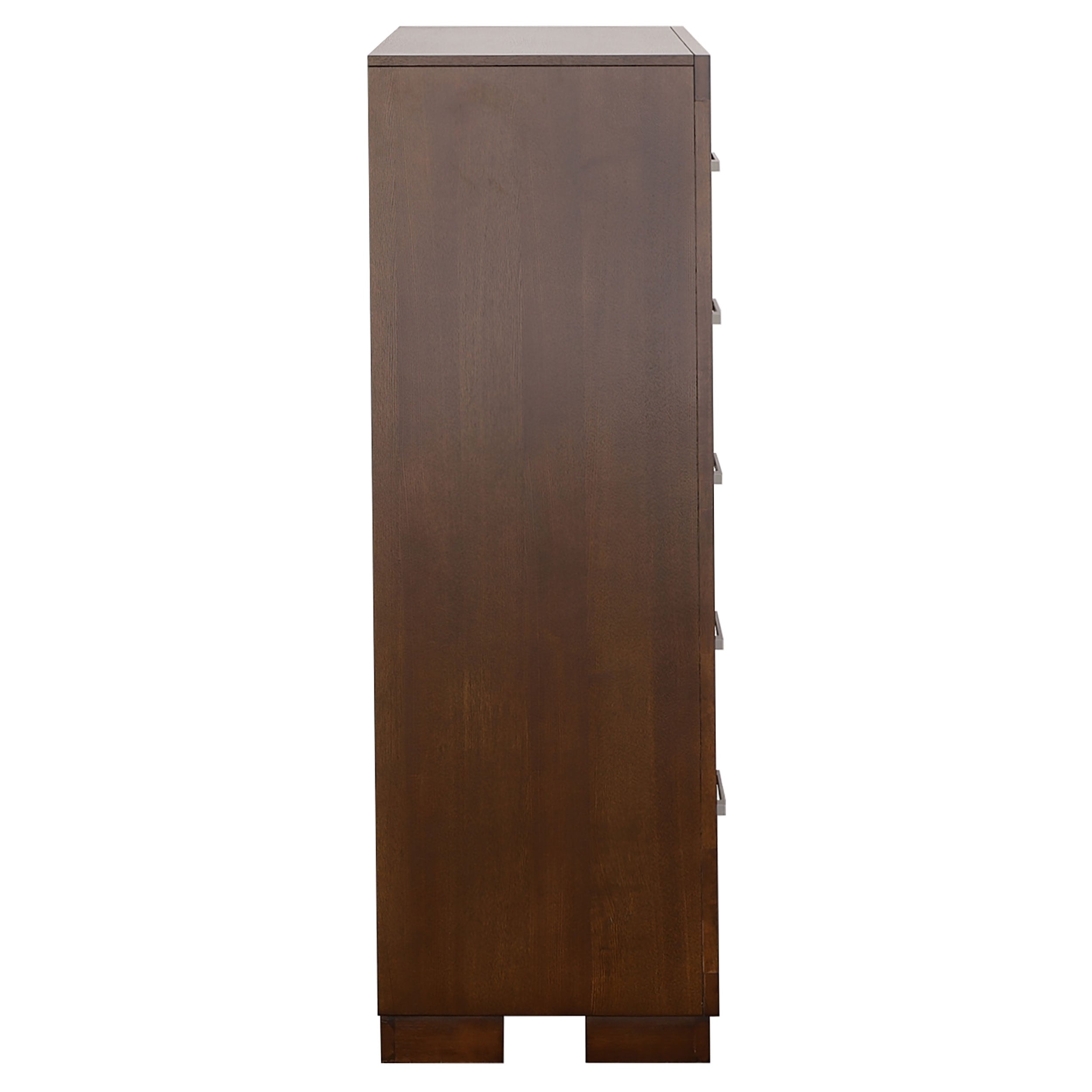 Polk Cappuccino 5-Drawer Bedroom Chest