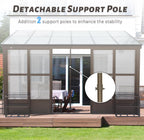 12x16FT All Season Sunroom Gazebo