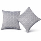 2 Pack Outdoor Throw Pillows - Dusty Gray
