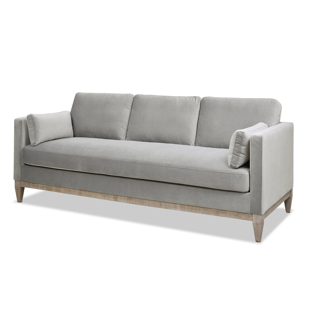 Knox 84" Modern Farmhouse Sofa, Opal