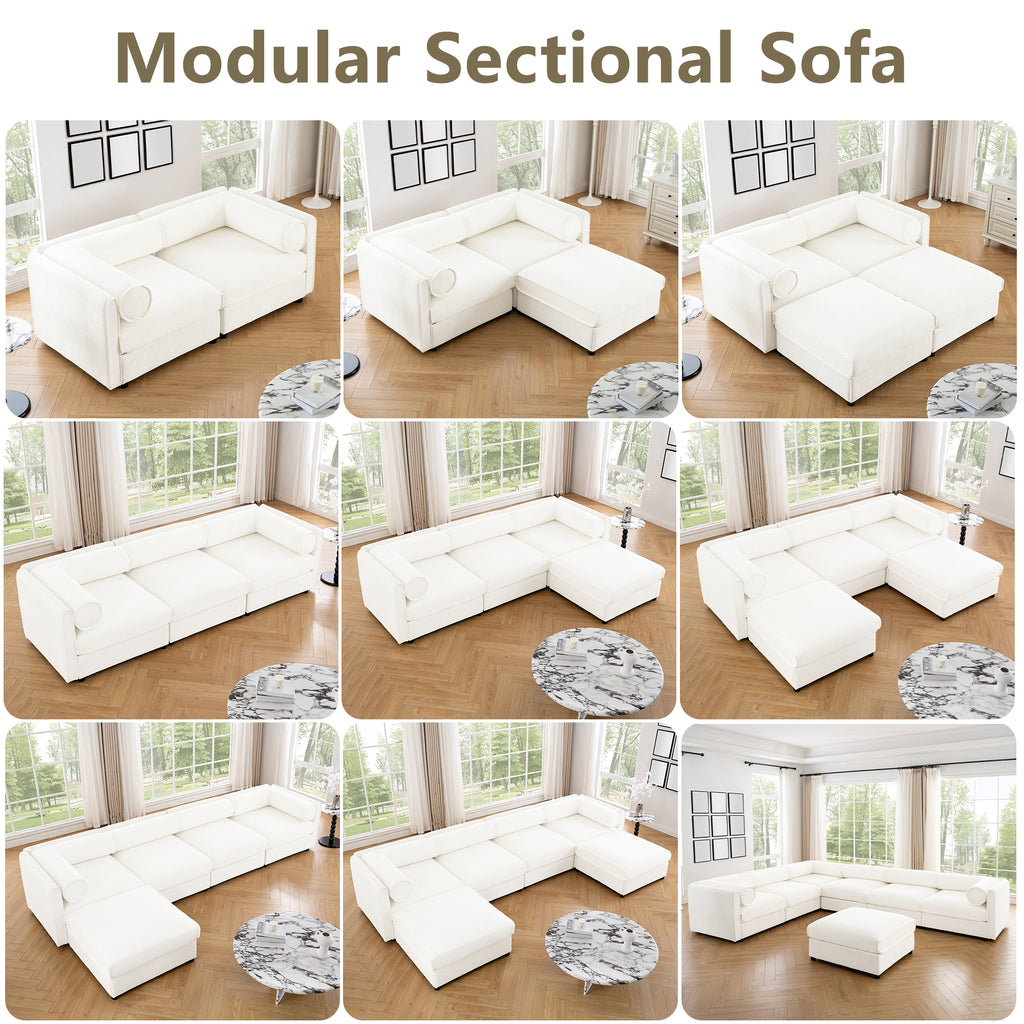 Stylish Chenille Sofa