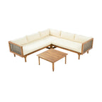 Sectional Seating Group With Waterproof Cushions