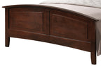 Elegant Cappuccino Full Bed For Cozy Spaces