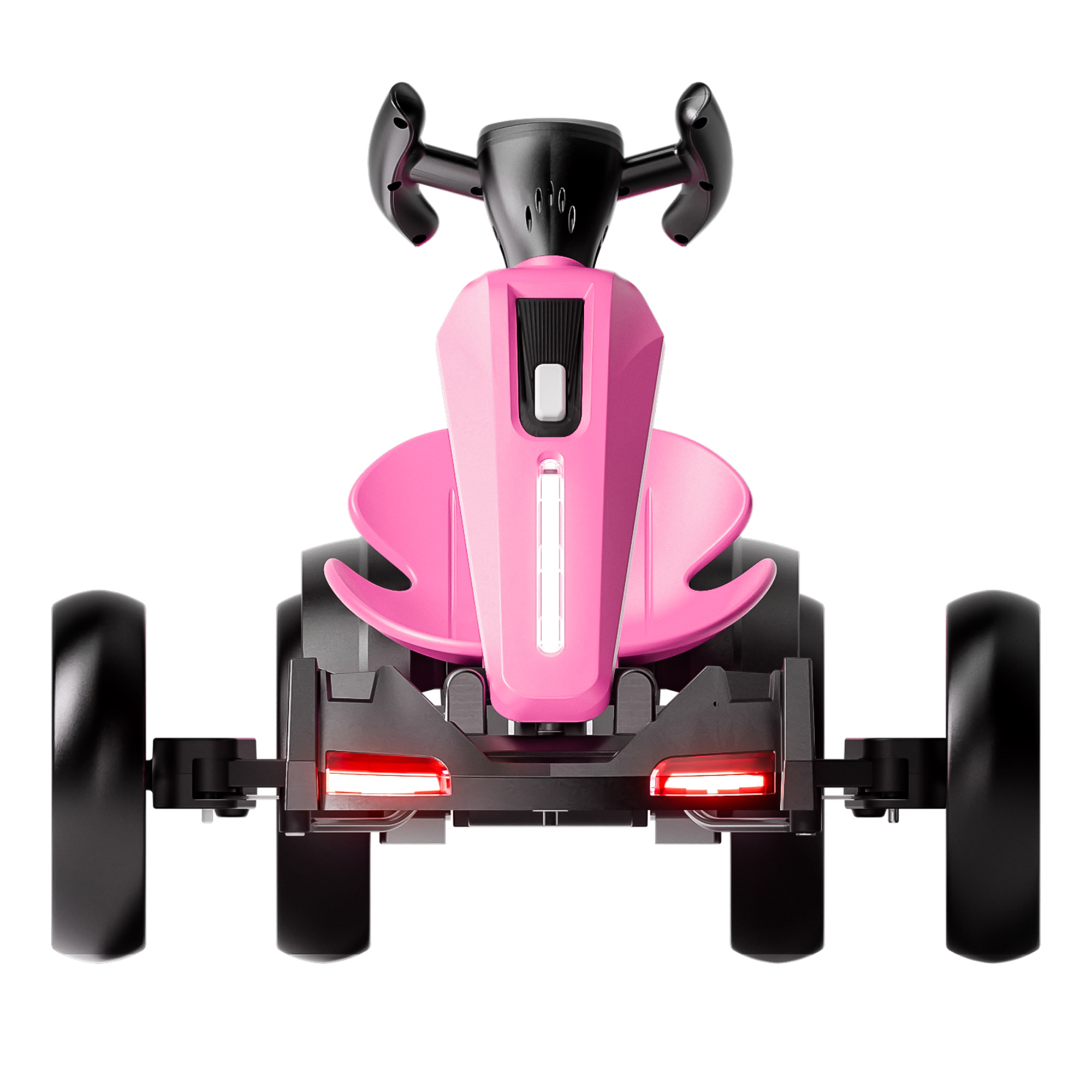 12V Electric Kids Pedal Go Kart - Magenta